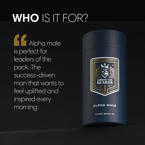 Alpha Male - Citrus and Sweet Neroli Luxury Beard Oil