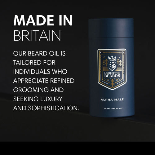 Alpha Male - Citrus and Sweet Neroli Luxury Beard Oil