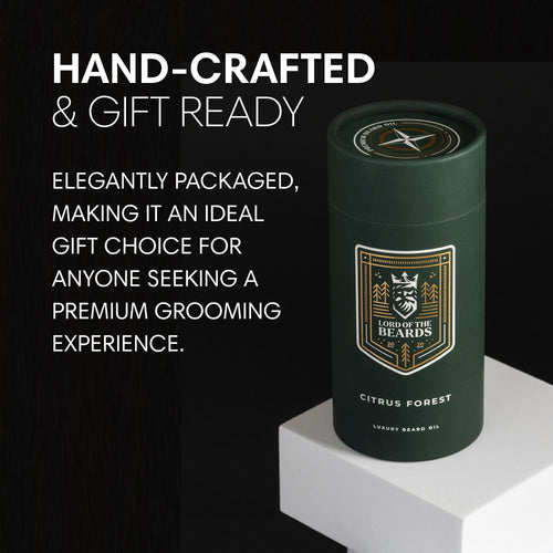 Citrus Forest - Zesty Lemon, Lime and Orange Scented Luxury Beard Oil