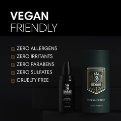 Citrus Forest - Zesty Lemon, Lime and Orange Scented Luxury Beard Oil