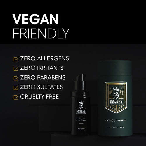 Citrus Forest - Zesty Lemon, Lime and Orange Scented Luxury Beard Oil