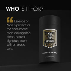 Essence Of Man - English Oud & Smoky Vanilla Luxury Beard Oil