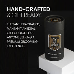 Essence Of Man - English Oud & Smoky Vanilla Luxury Beard Oil