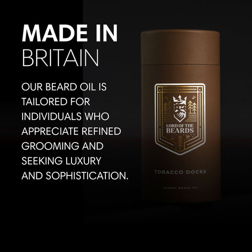 Tobacco Docks - Sweet Tobacco infused Luxury Beard Oil