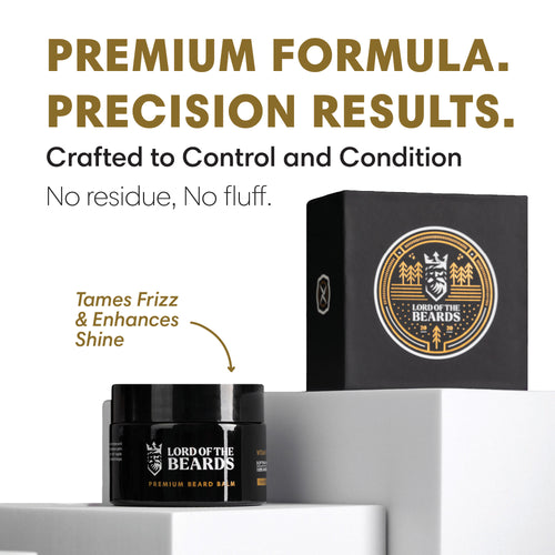 Luxurious Beard Balm - For Soft, Healthy Facial Hair