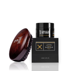 Luxury Beard Brush + Balm Combo