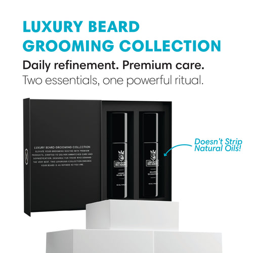 Luxury Beard Care Duo – 50ml Beard Oil & Shampoo Kit
