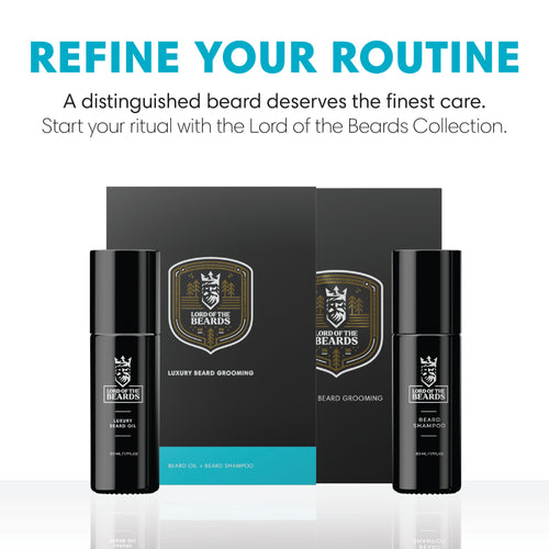 Luxury Beard Care Duo – 50ml Beard Oil & Shampoo Kit