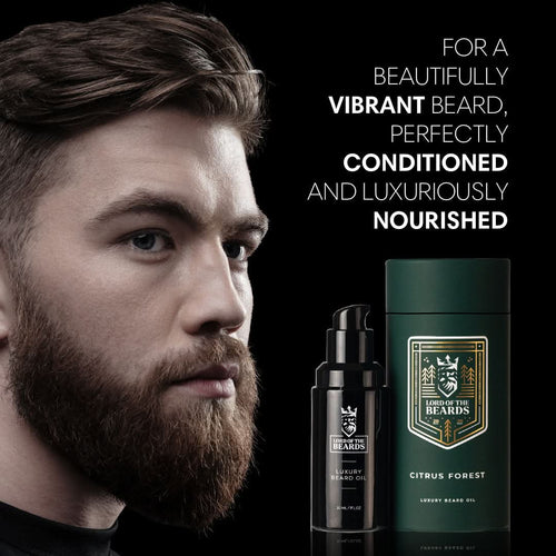 Citrus Forest - Zesty Lemon, Lime and Orange Scented Luxury Beard Oil