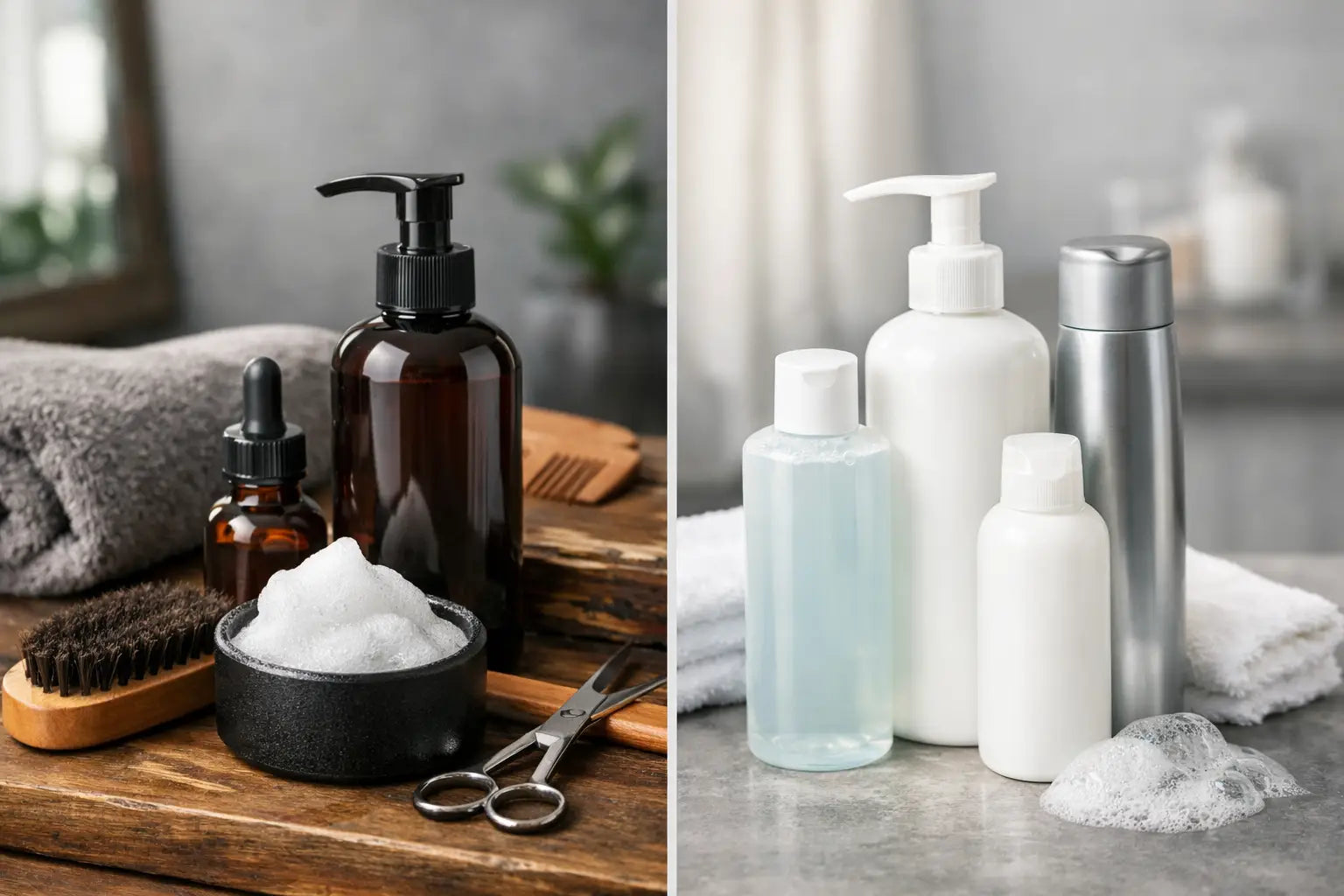 Beard Shampoo vs Regular Shampoo