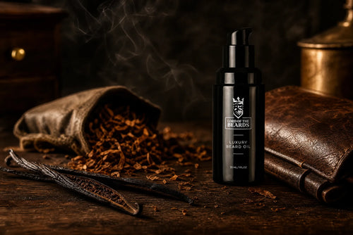 Sweet tobacco and vanilla beard oil by Lord of the Beards