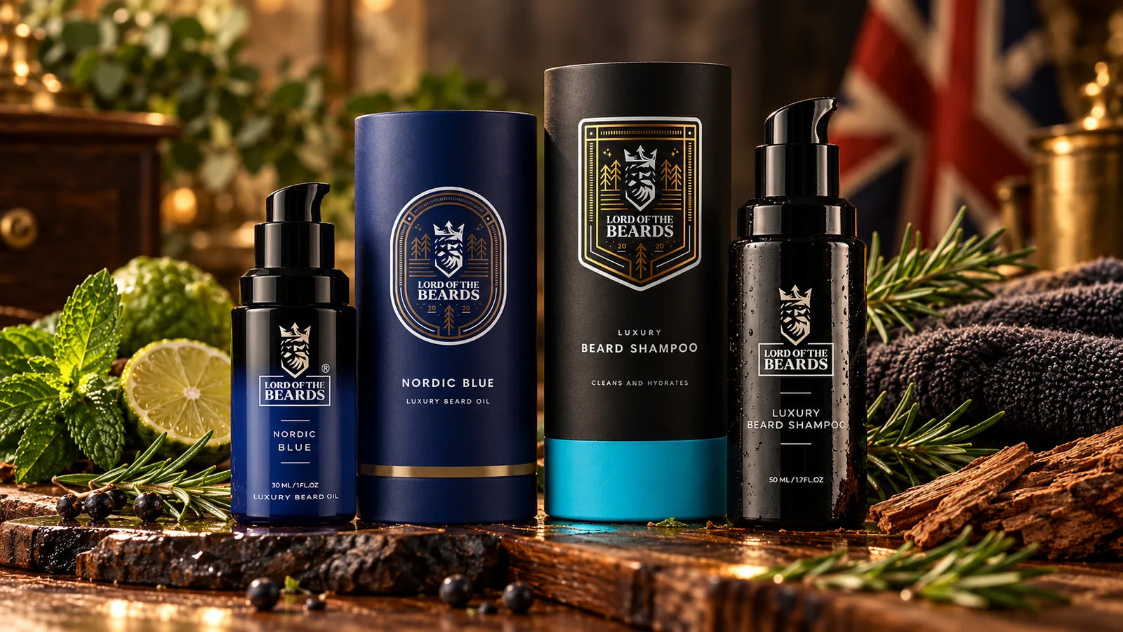 Vegan and cruelty-free beard care made in the UK by Lord of the Beards