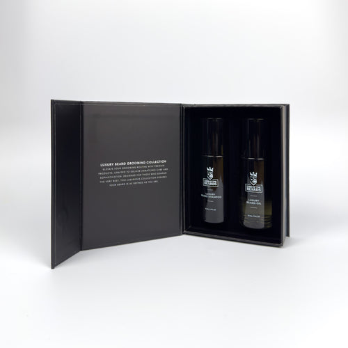 Luxury Beard Care Duo – 50ml Beard Oil & Shampoo Kit