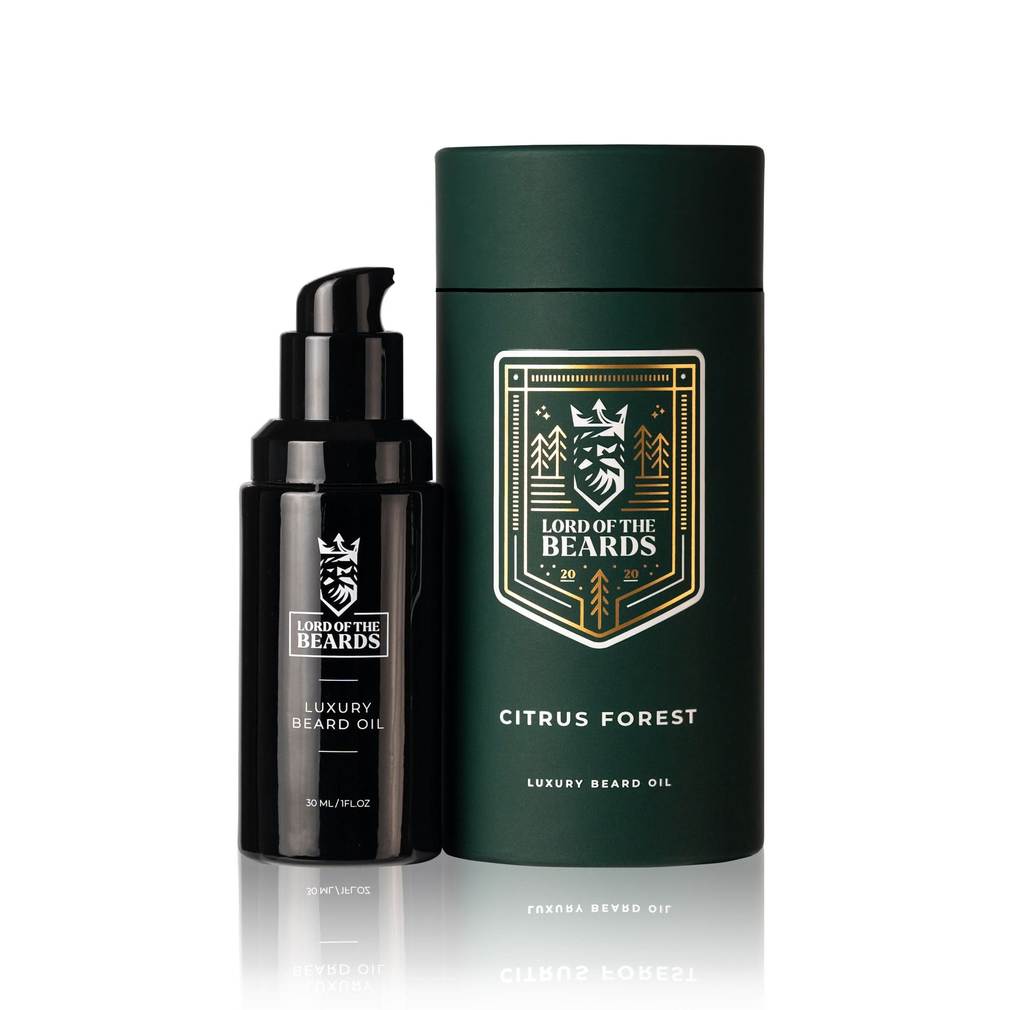 Citrus Forest Zesty Lemon Lime Scented Luxury Beard Oil