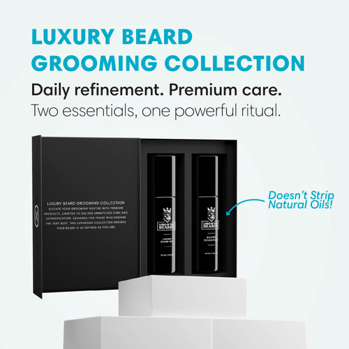 Luxury Beard Care Duo – 50ml Beard Oil & Shampoo Kit